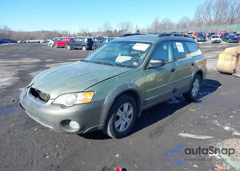 2005 Subaru Outback 2.5I from USA, damaged, VIN 4S4BP61C657388006